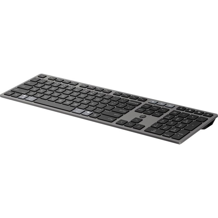 HP Teclado 725 Multidispositivo Recargable Inalámbrico Negro Noche